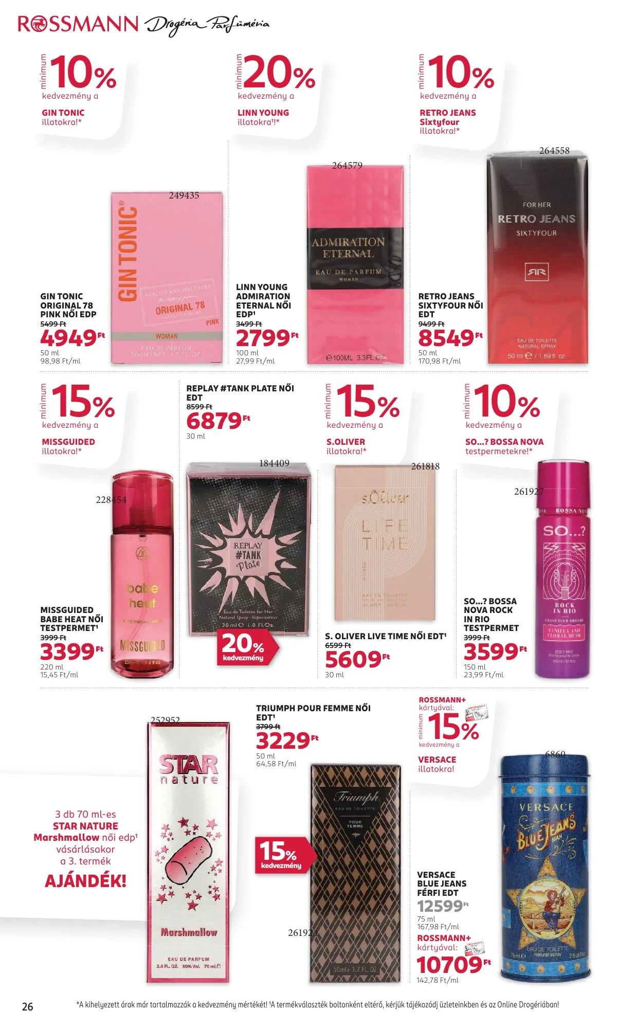 Rossmann akciós újság 12.15–12.26 – 28. oldal
