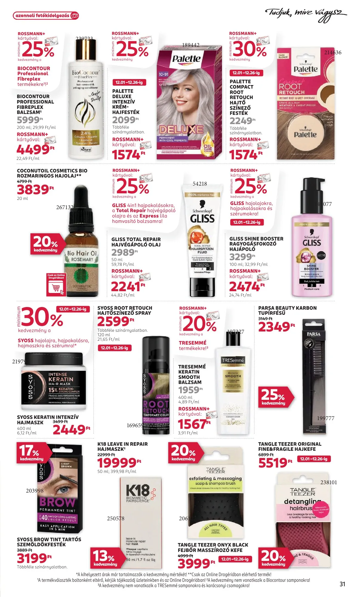 Rossmann akciós újság 12.15–12.26 – 35. oldal