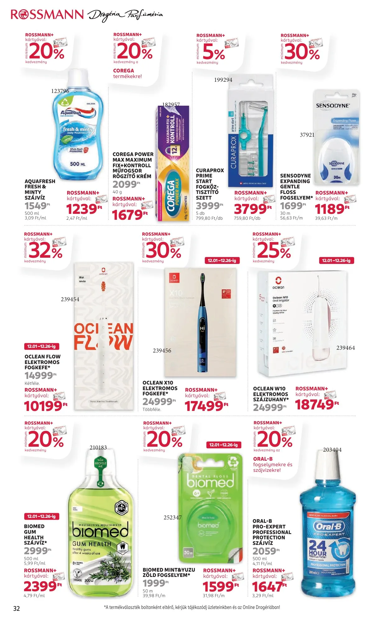 Rossmann akciós újság 12.15–12.26 – 36. oldal