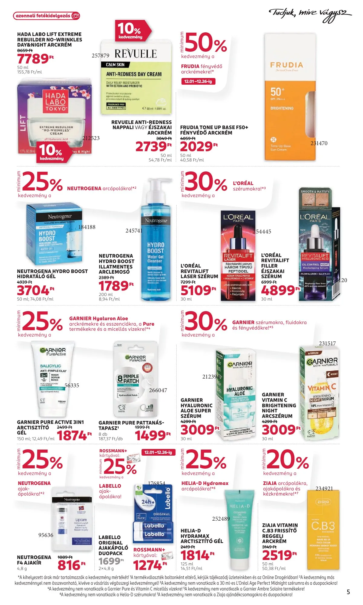 Rossmann akciós újság 12.15–12.26 – 5. oldal