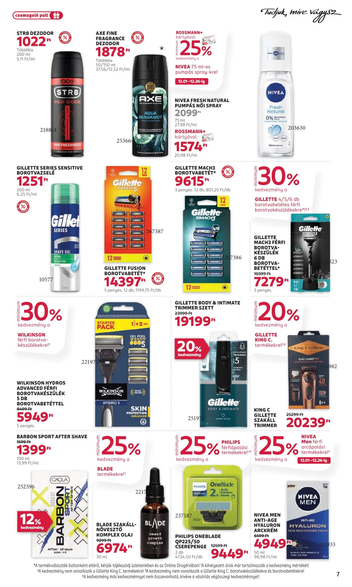 Rossmann akciós újság 12.15–12.26 – 7. oldal