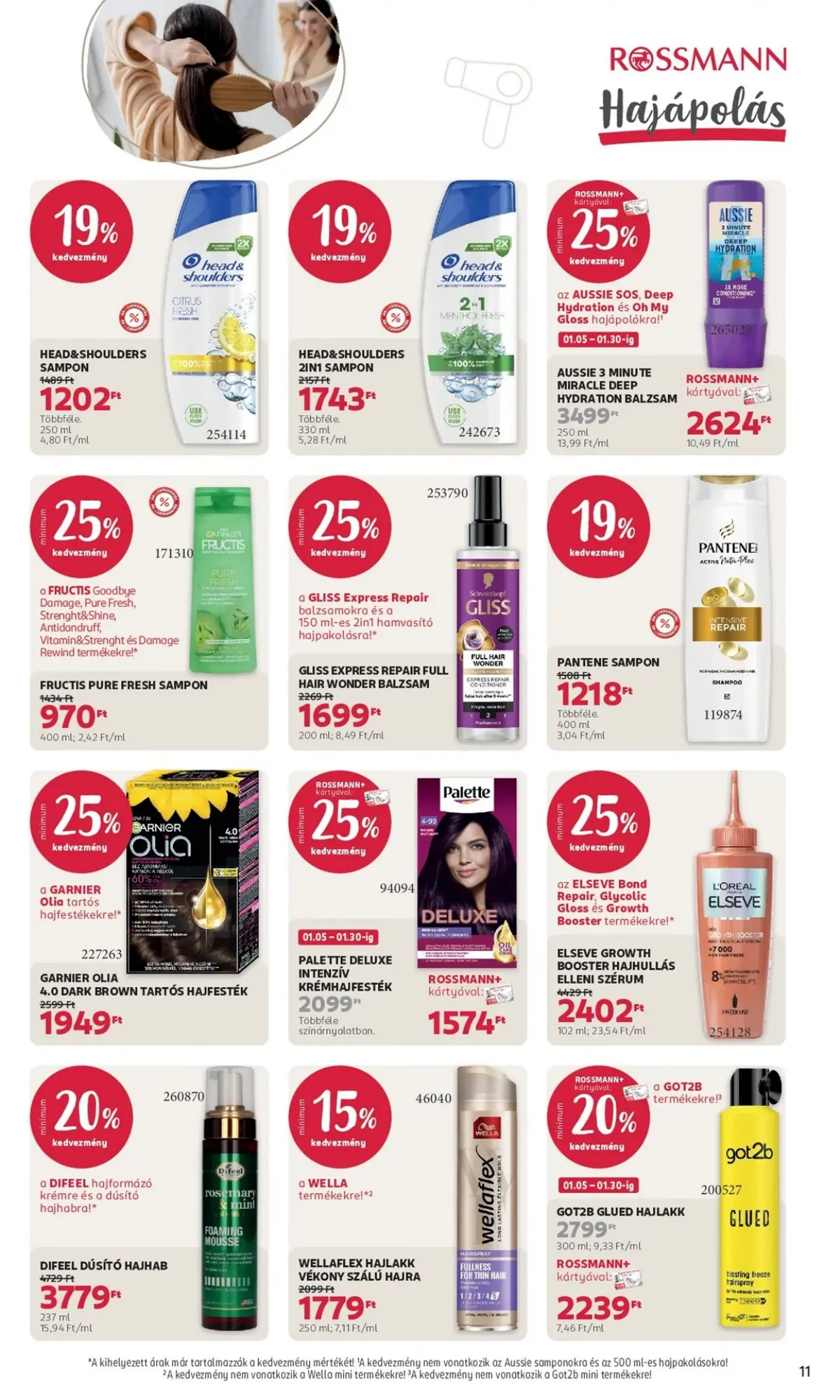 Rossmann akciós újság 01.05–01.16 – 11. oldal