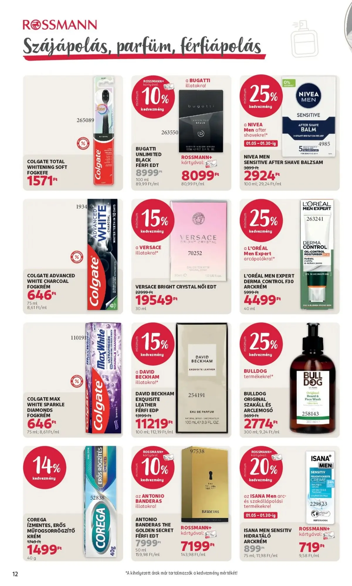 Rossmann akciós újság 01.05–01.16 – 12. oldal