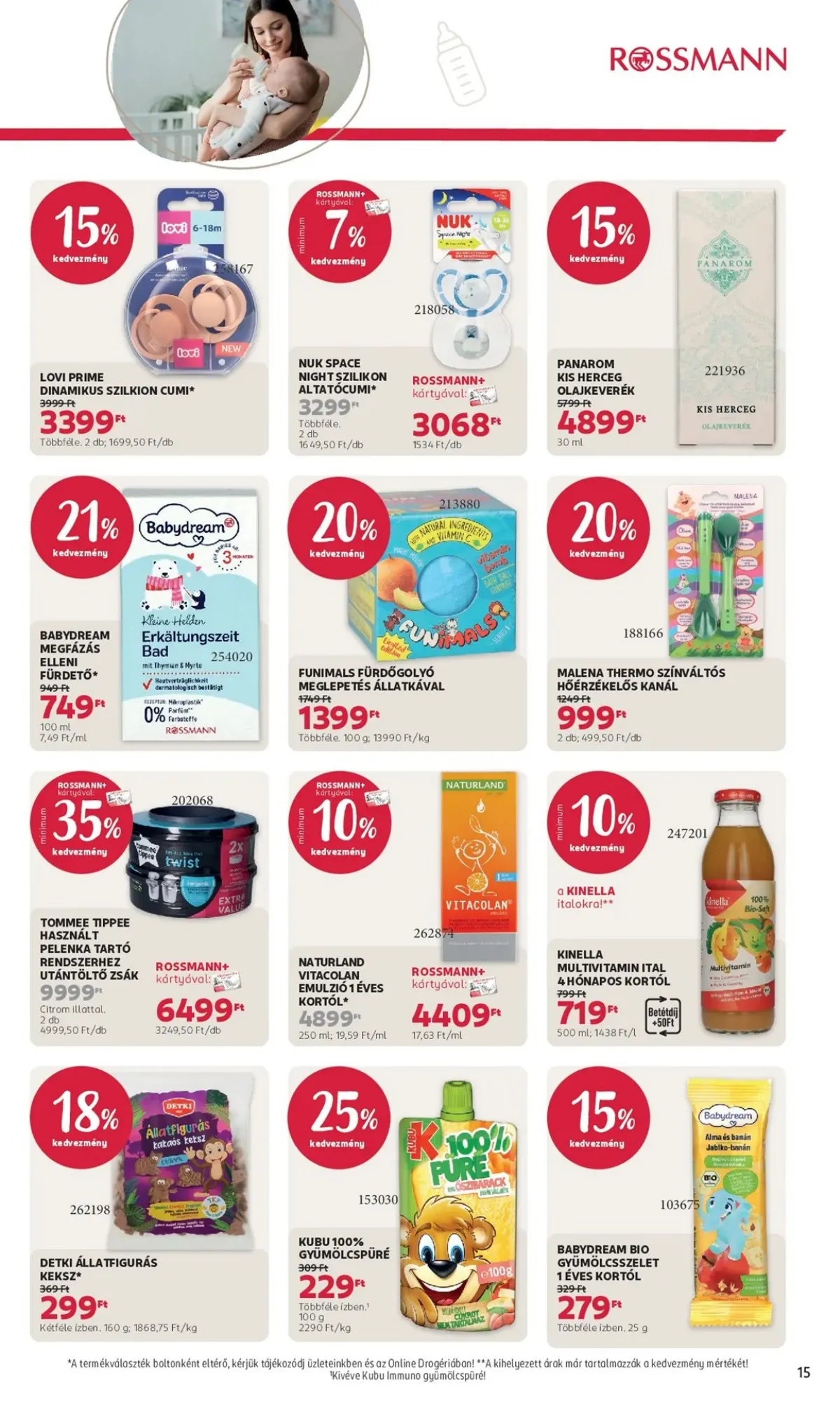 Rossmann akciós újság 01.05–01.16 – 15. oldal