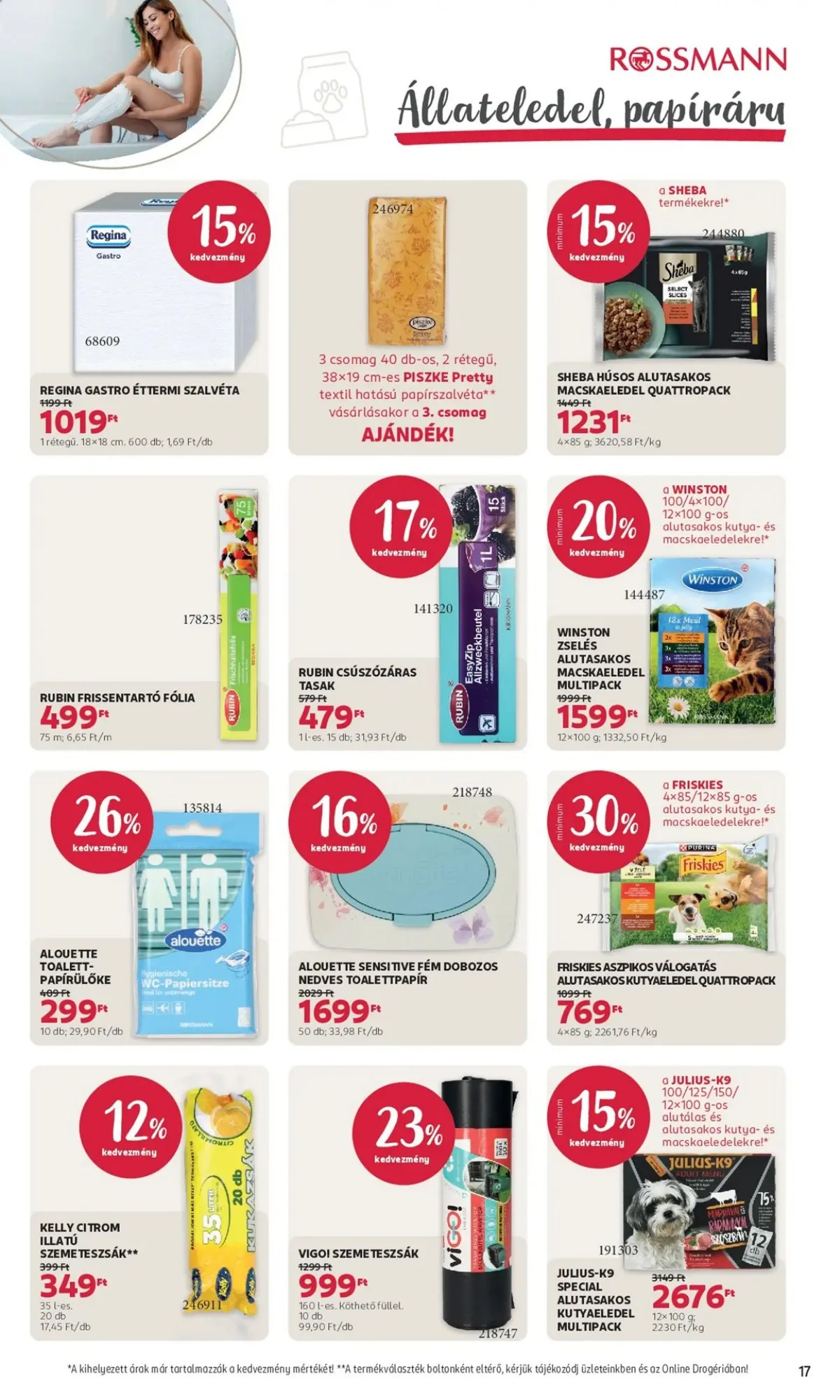 Rossmann akciós újság 01.05–01.16 – 17. oldal
