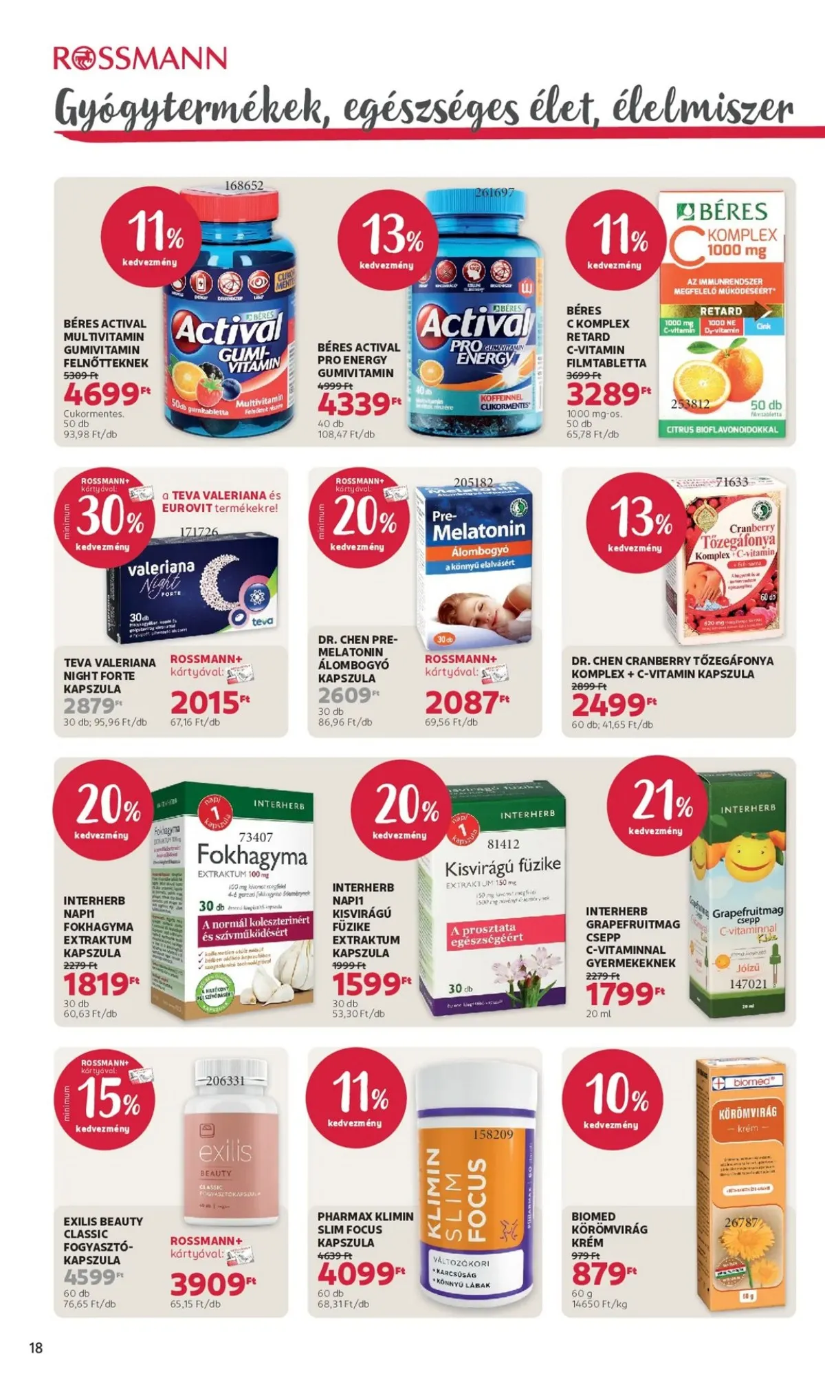 Rossmann akciós újság 01.05–01.16 – 18. oldal
