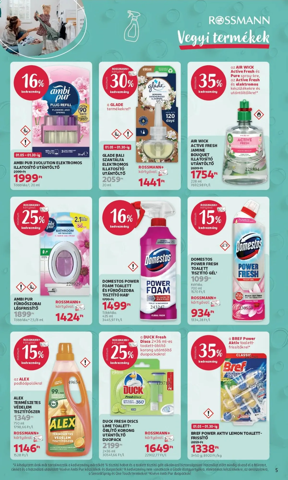 Rossmann akciós újság 01.05–01.16 – 5. oldal