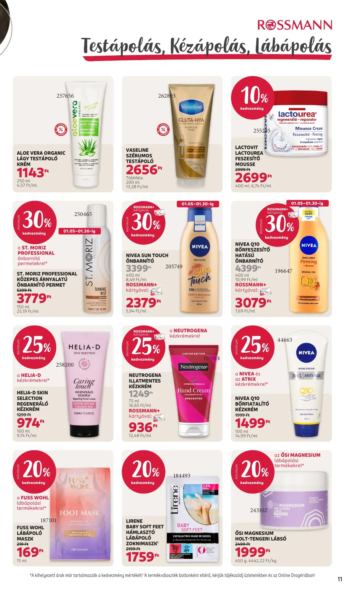 Rossmann akciós újság 01.19–01.30 – 13. oldal