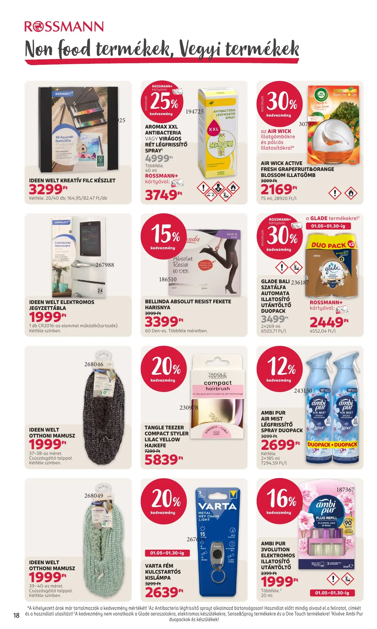 Rossmann akciós újság 01.19–01.30 – 22. oldal