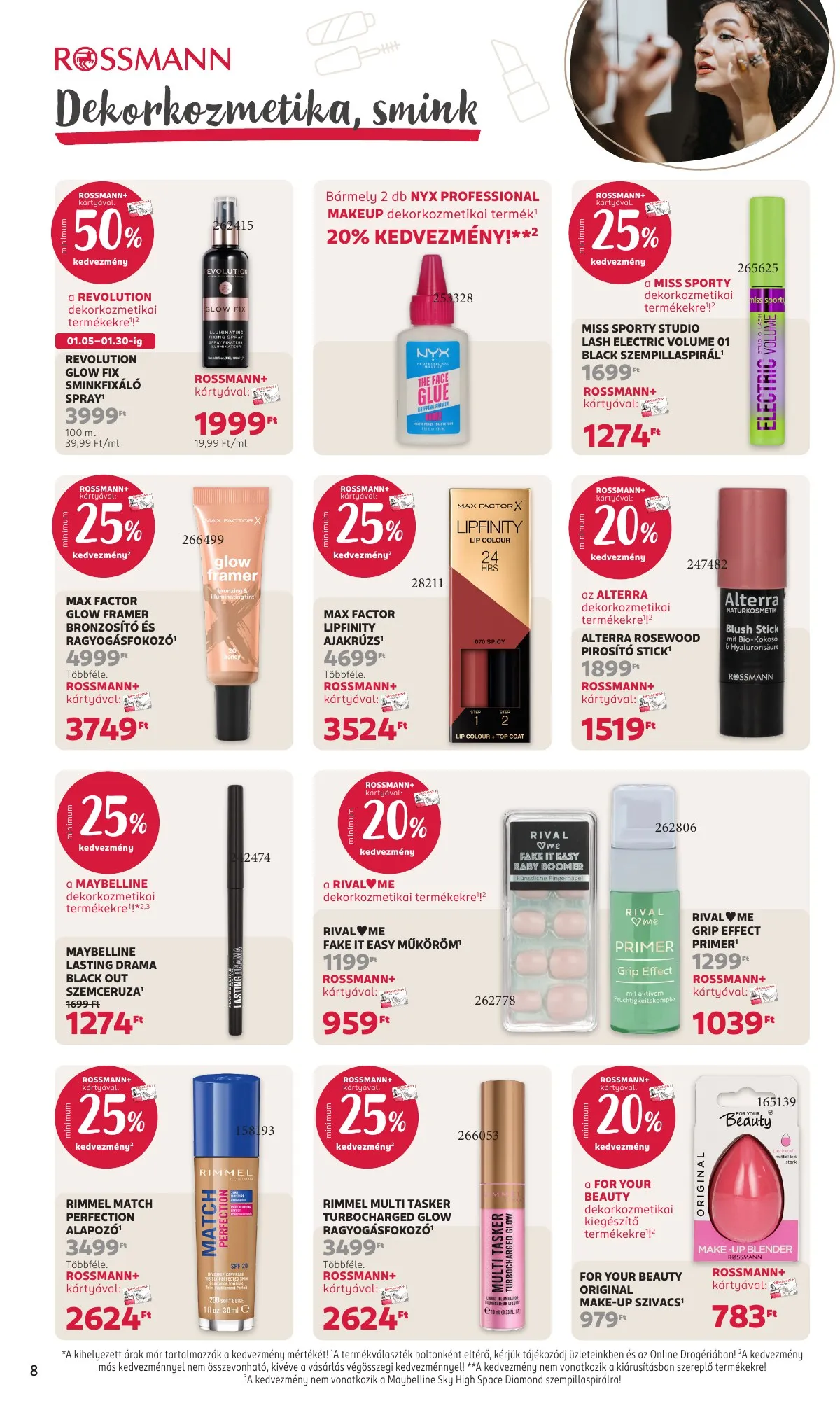 Rossmann akciós újság 01.19–01.30 – 8. oldal