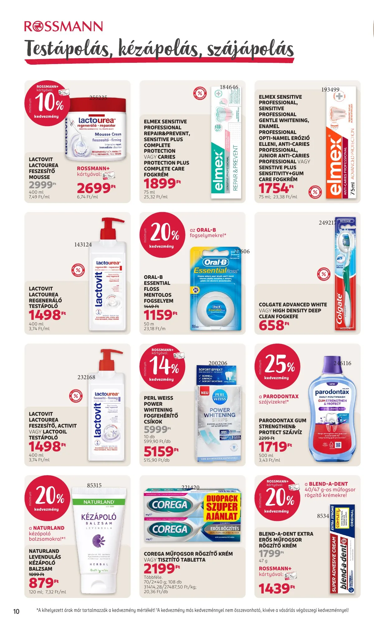Rossmann akciós újság 02.02–02.13 – 12. oldal
