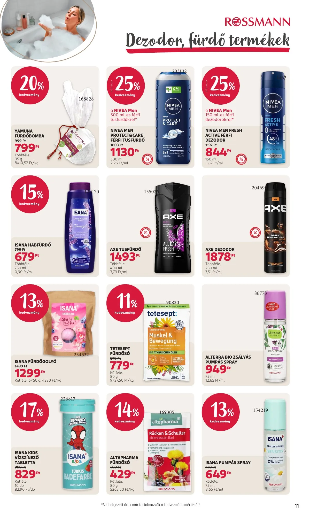 Rossmann akciós újság 02.02–02.13 – 13. oldal