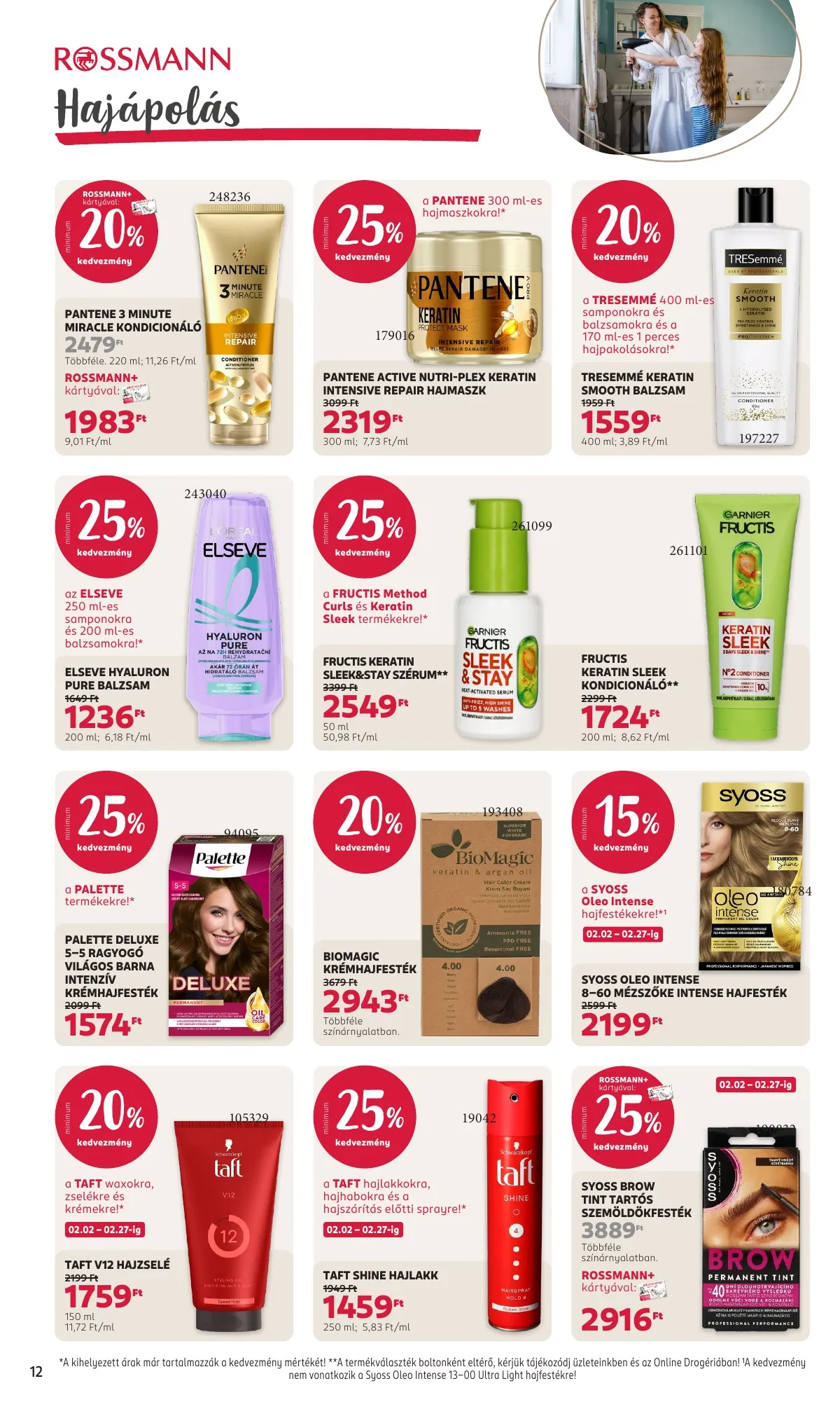 Rossmann akciós újság 02.02–02.13 – 14. oldal