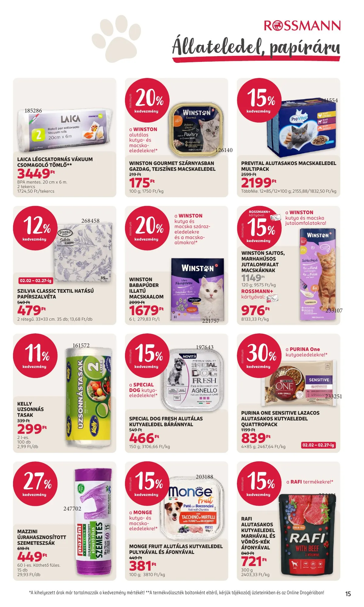Rossmann akciós újság 02.02–02.13 – 17. oldal