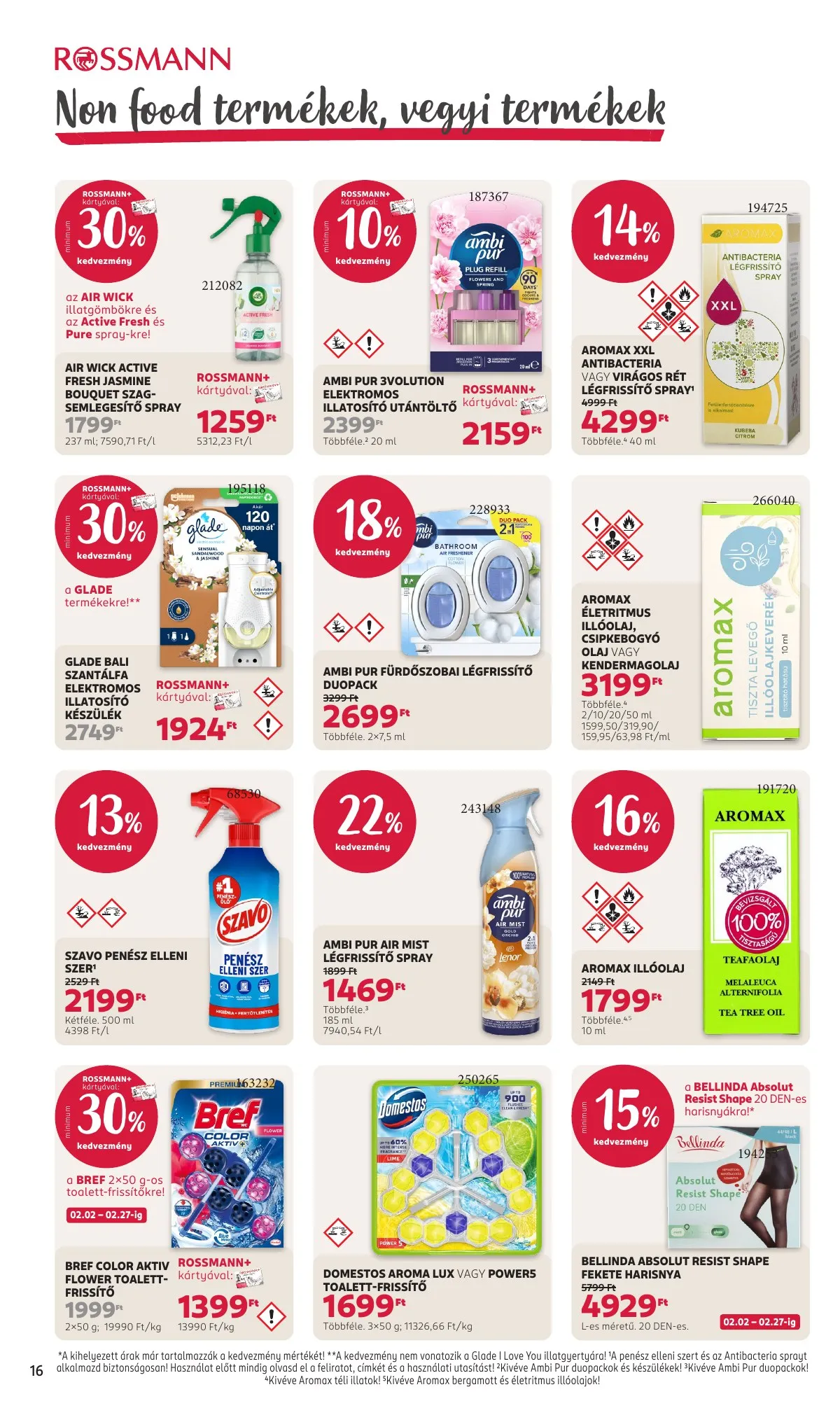 Rossmann akciós újság 02.02–02.13 – 18. oldal