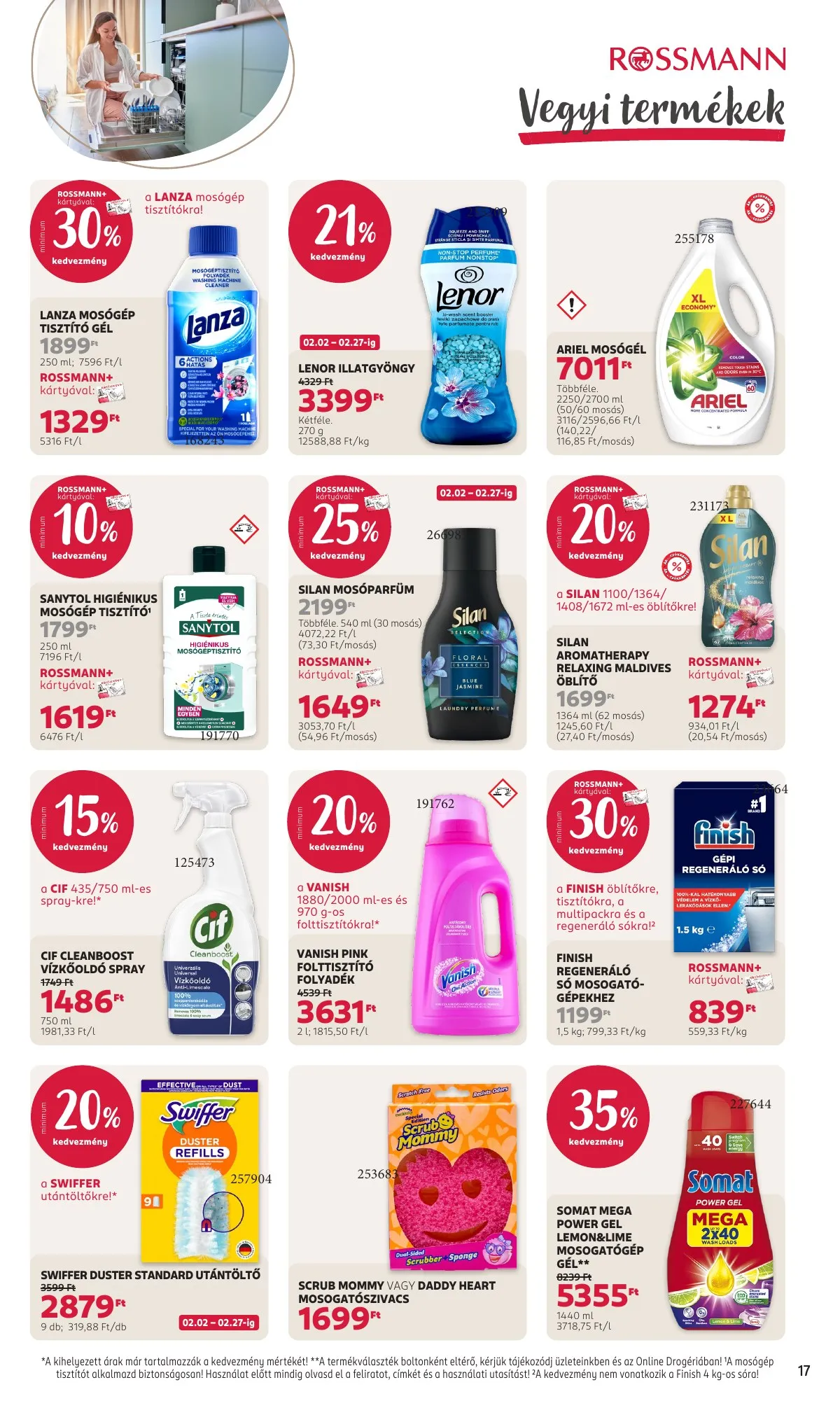 Rossmann akciós újság 02.02–02.13 – 19. oldal