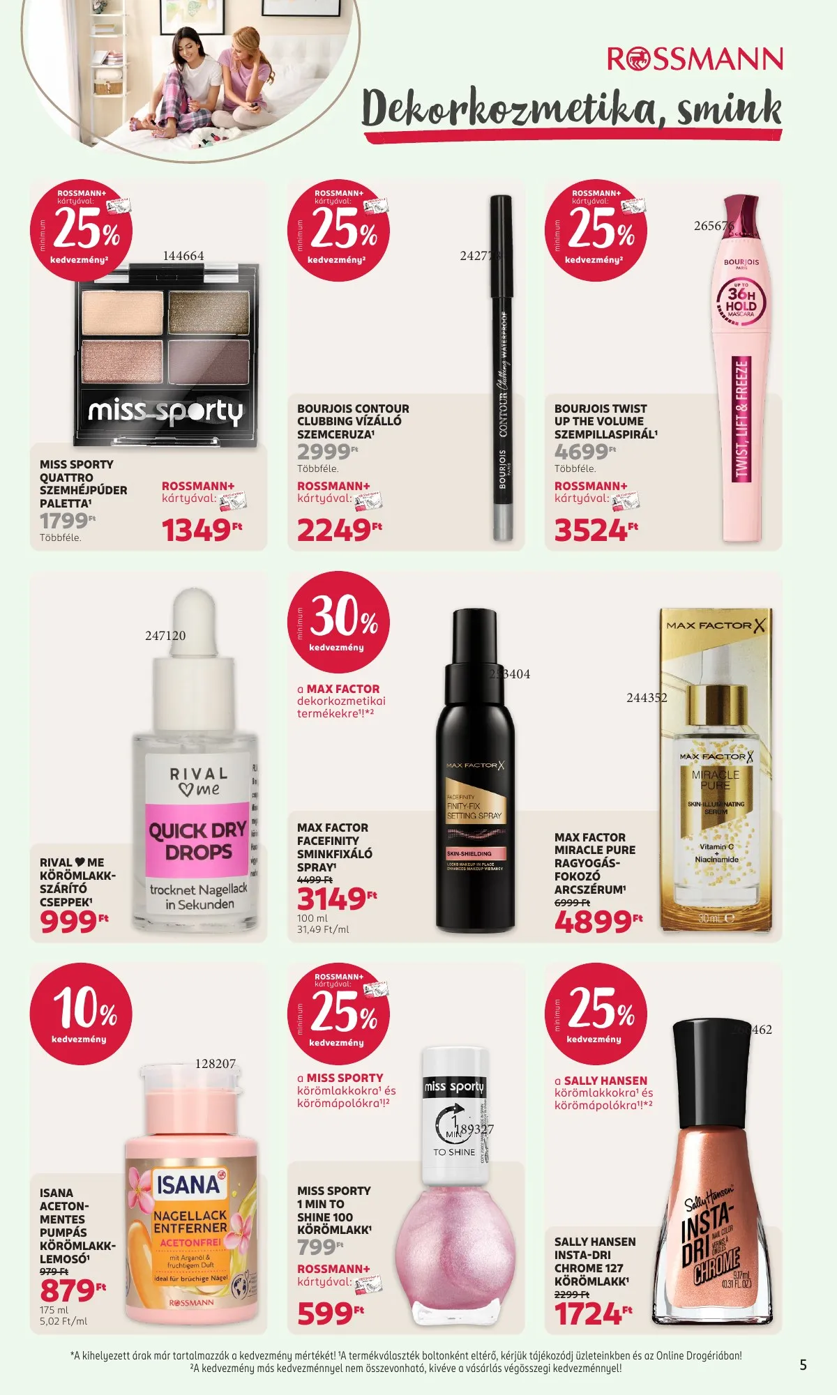 Rossmann akciós újság 02.02–02.13 – 5. oldal