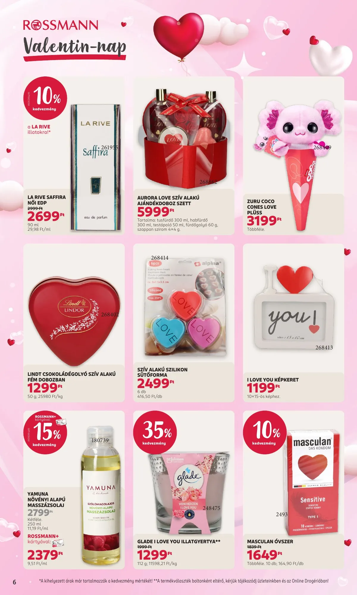 Rossmann akciós újság 02.02–02.13 – 6. oldal