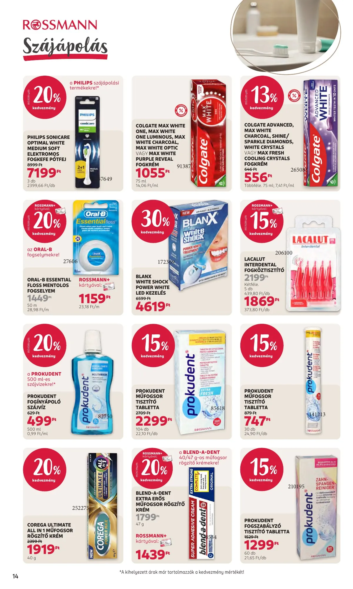 Rossmann akciós újság 02.16–02.27 – 16. oldal
