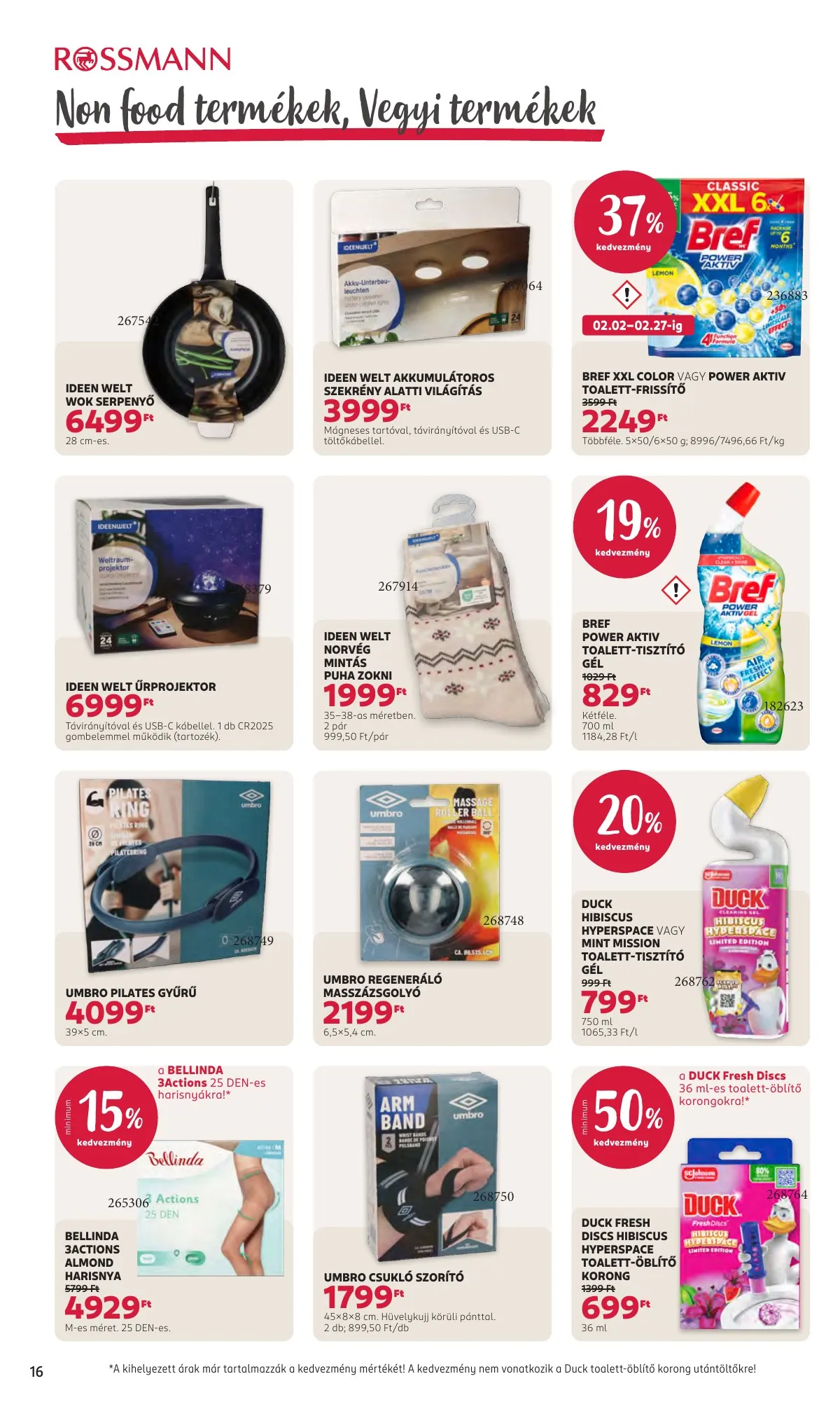Rossmann akciós újság 02.16–02.27 – 18. oldal