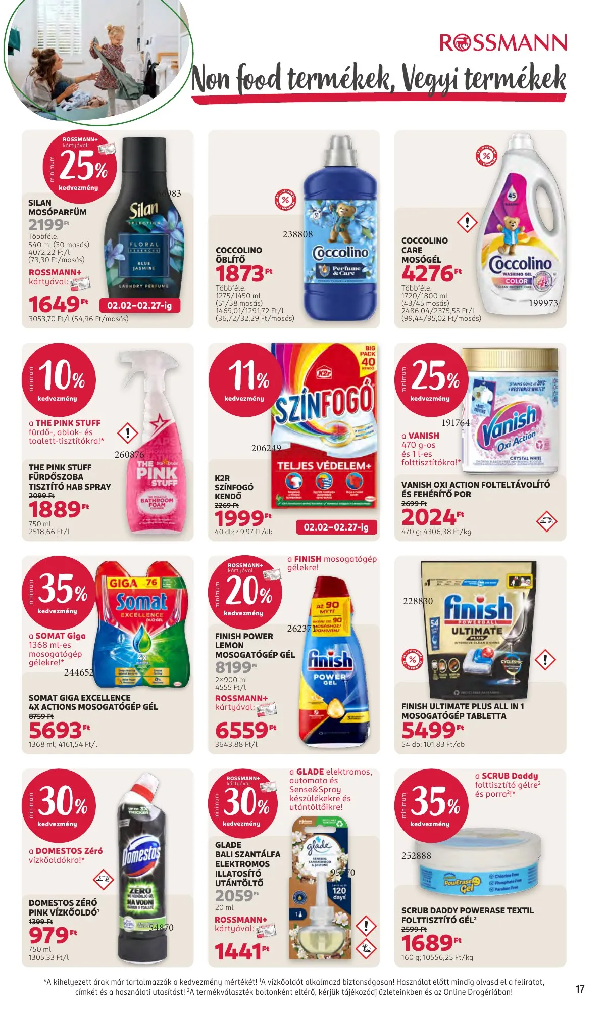 Rossmann akciós újság 02.16–02.27 – 19. oldal