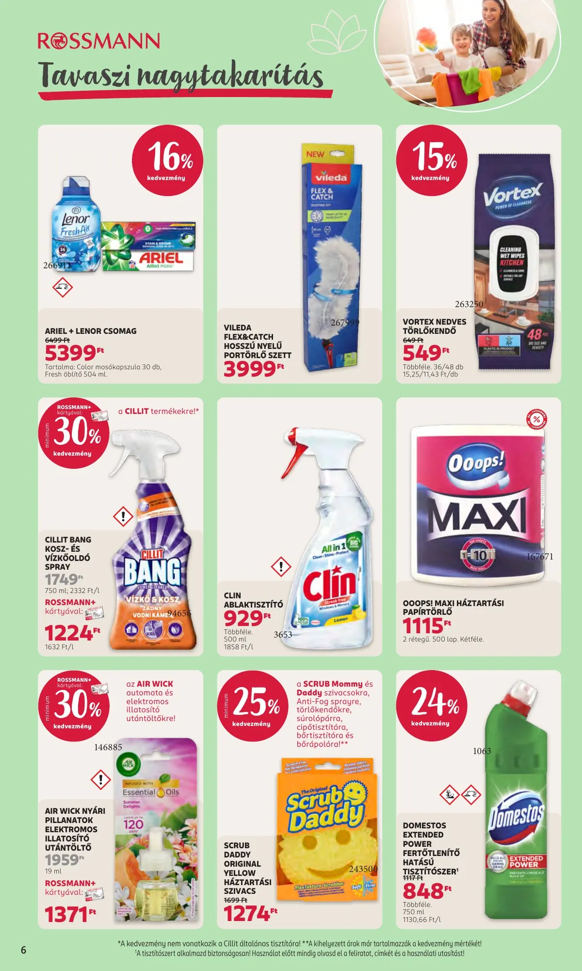 Rossmann akciós újság 02.16–02.27 – 6. oldal