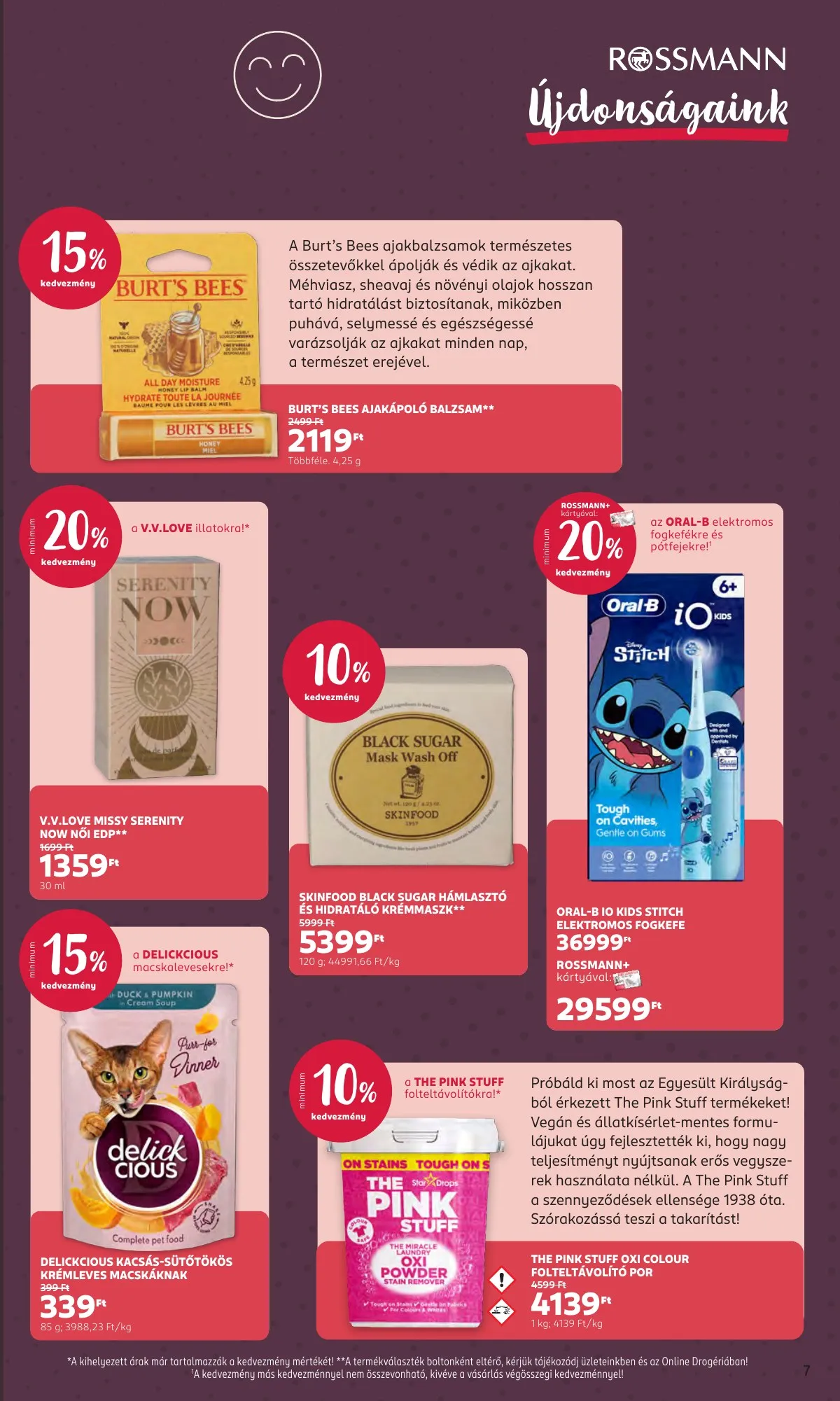 Rossmann akciós újság 02.16–02.27 – 7. oldal
