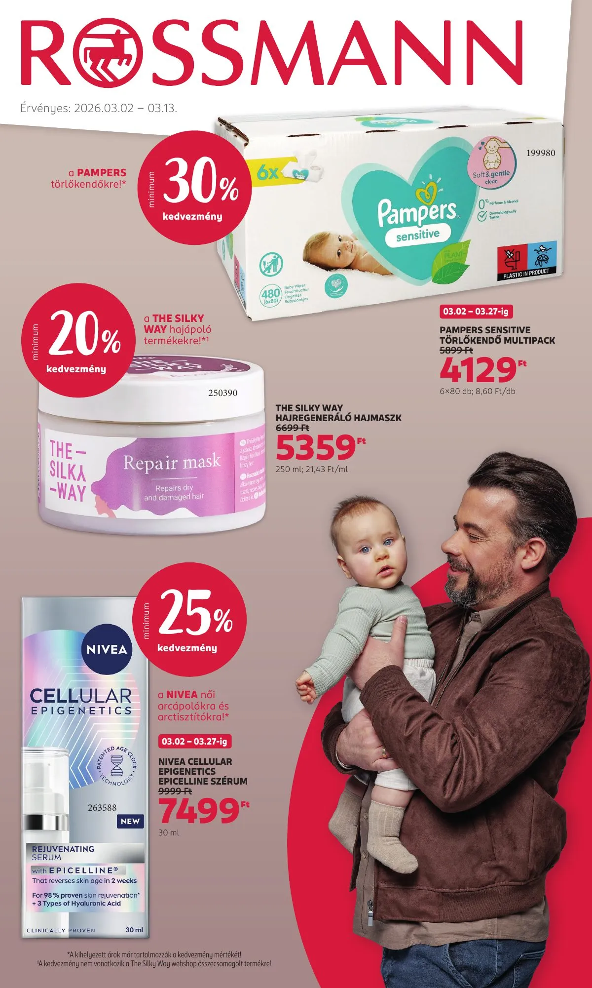 Rossmann akciós újság 03.02–03.13