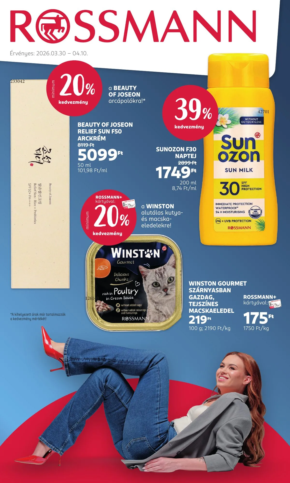 Rossmann akciós újság 03.30–04.10