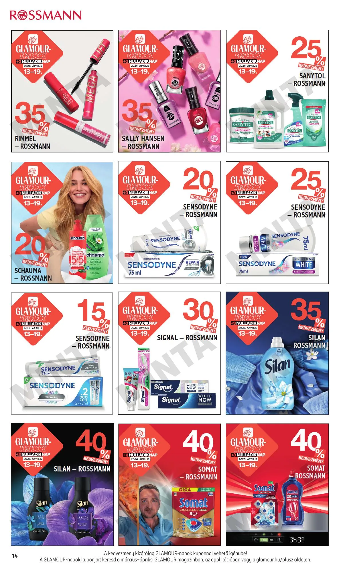 Rossmann akciós újság 04.13–04.19 – 14. oldal