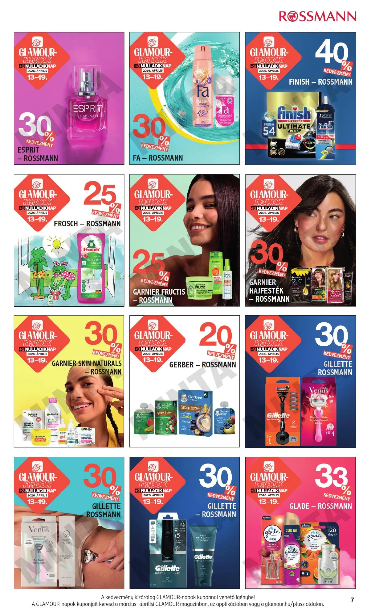 Rossmann akciós újság 04.13–04.19 – 7. oldal