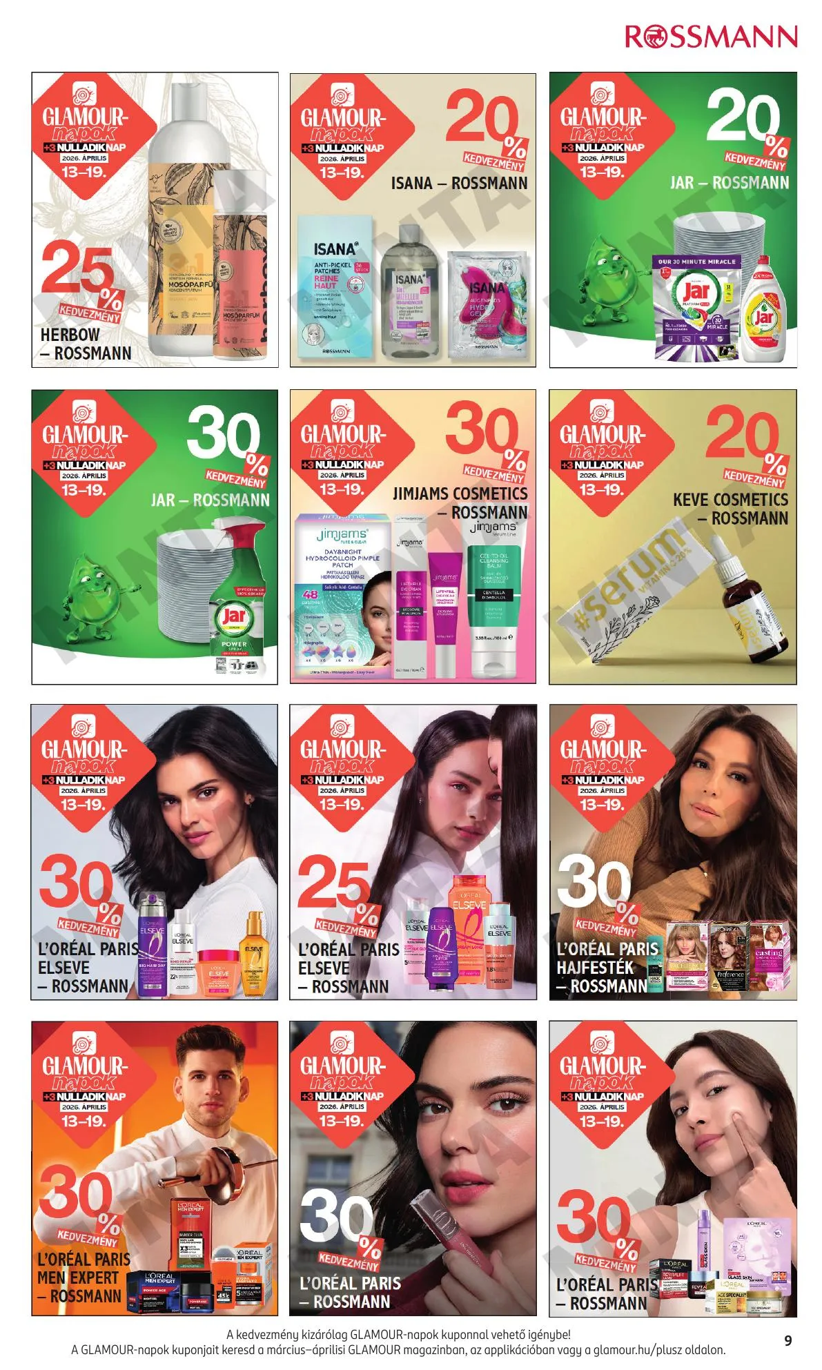 Rossmann akciós újság 04.13–04.19 – 9. oldal