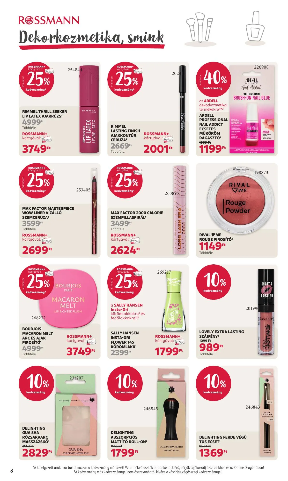 Rossmann akciós újság 04.20–05.01 – 10. oldal