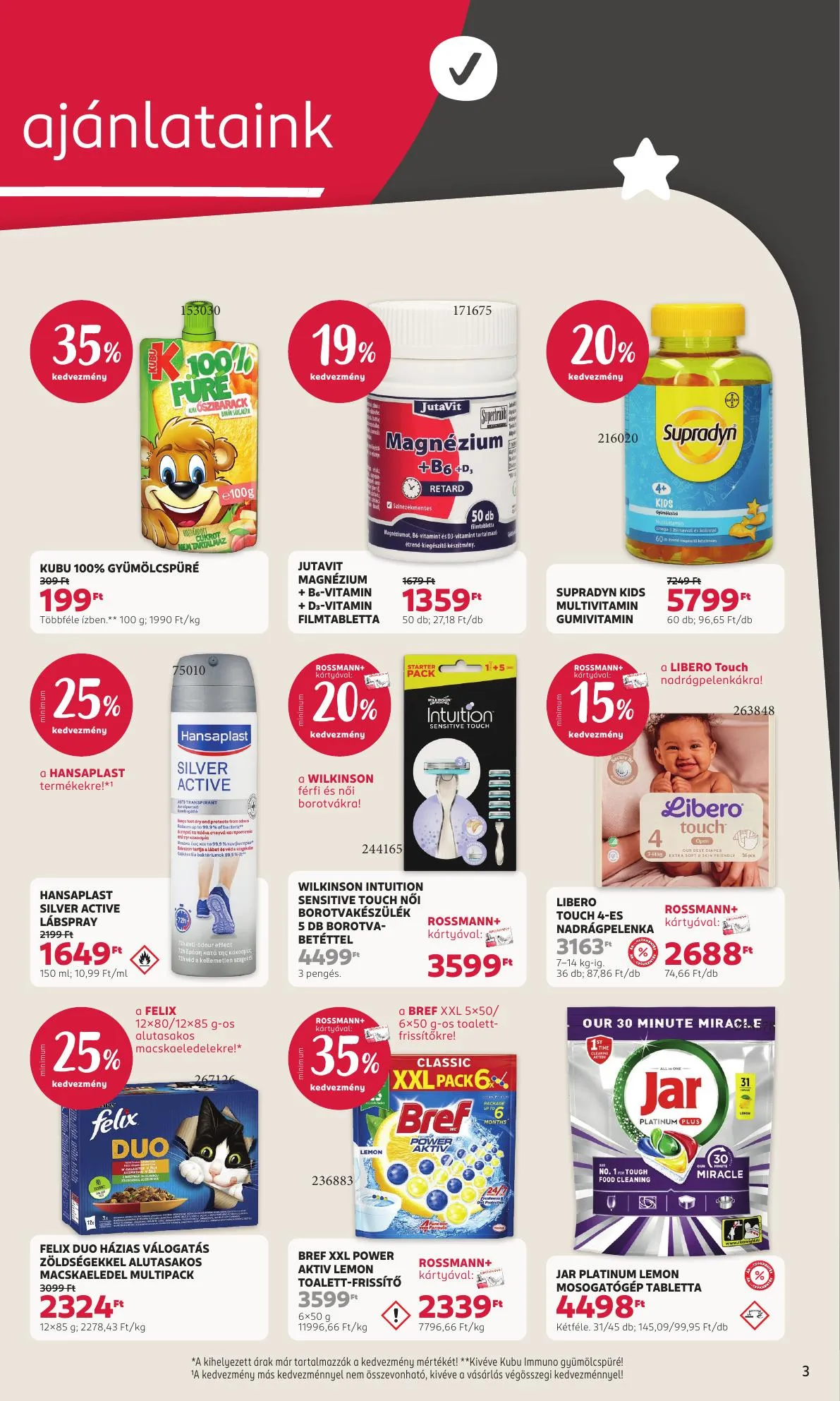 Rossmann akciós újság 04.20–05.01 – 3. oldal