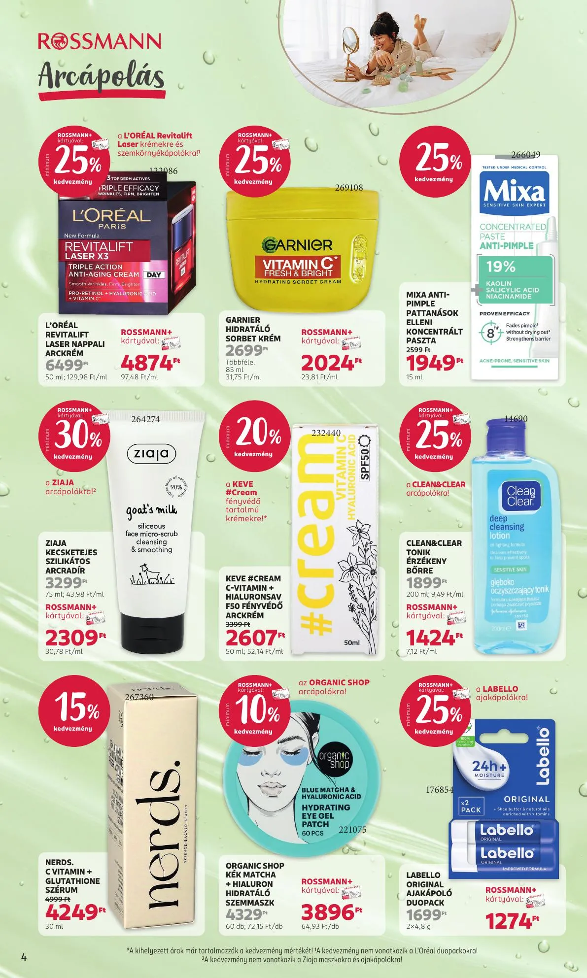 Rossmann akciós újság 04.20–05.01 – 4. oldal