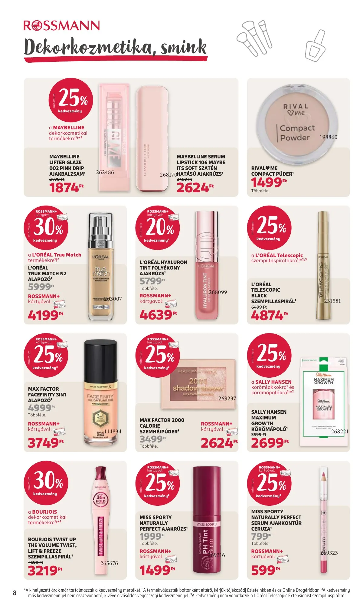 Rossmann akciós újság 05.04–05.15 – 10. oldal