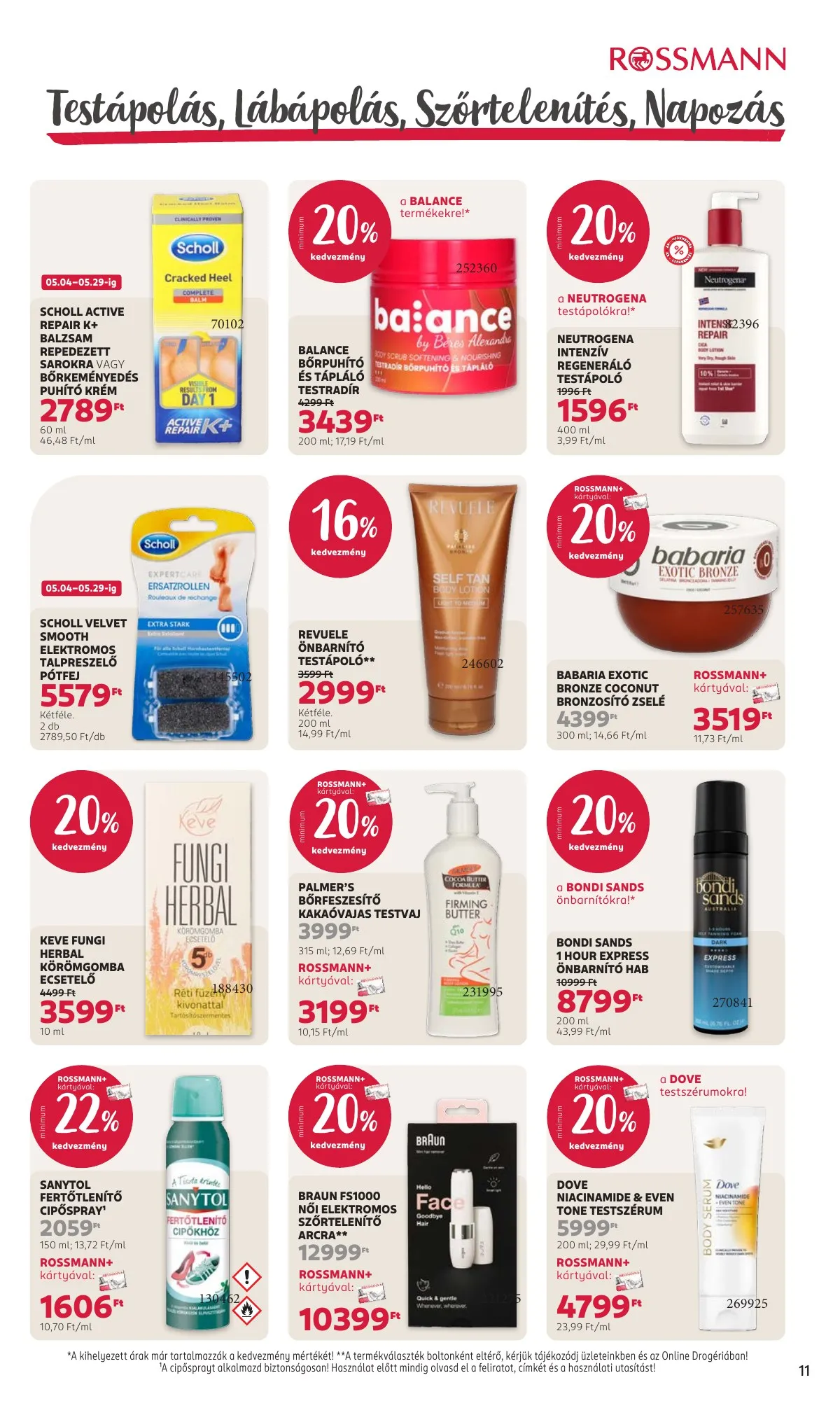 Rossmann akciós újság 05.04–05.15 – 13. oldal