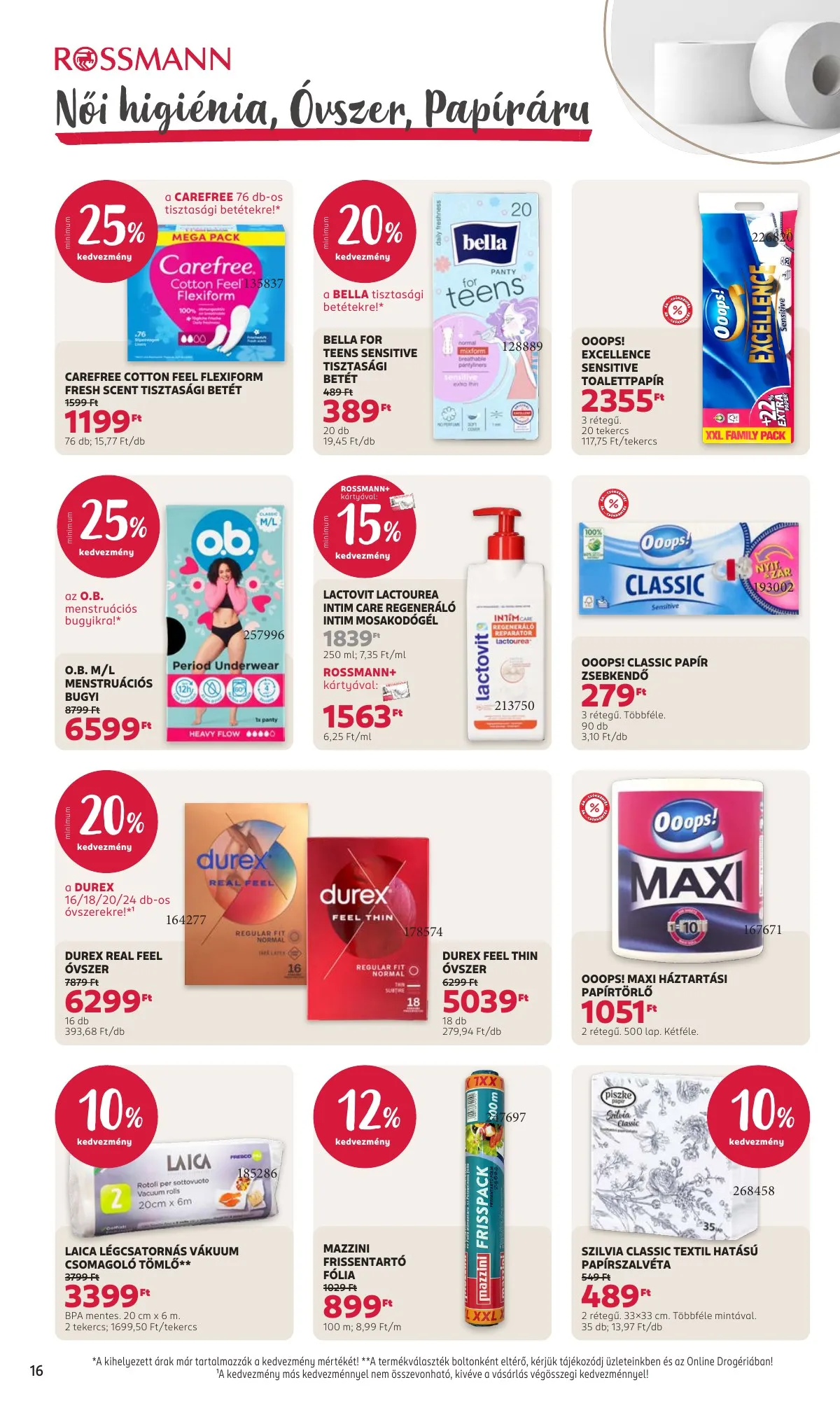 Rossmann akciós újság 05.04–05.15 – 18. oldal