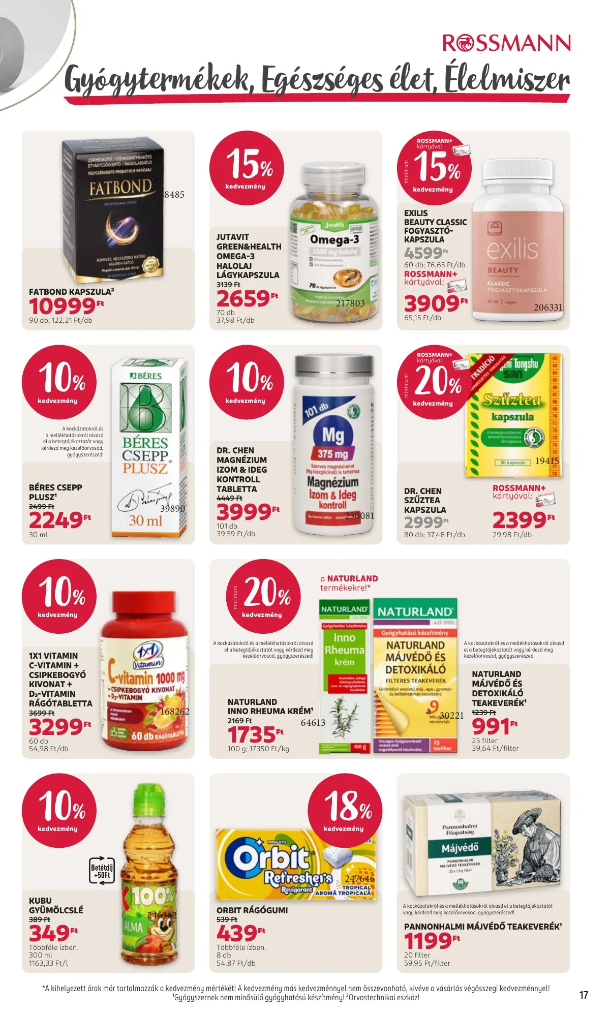 Rossmann akciós újság 05.04–05.15 – 19. oldal