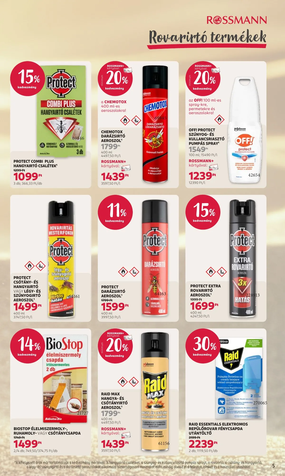 Rossmann akciós újság 05.04–05.15 – 5. oldal