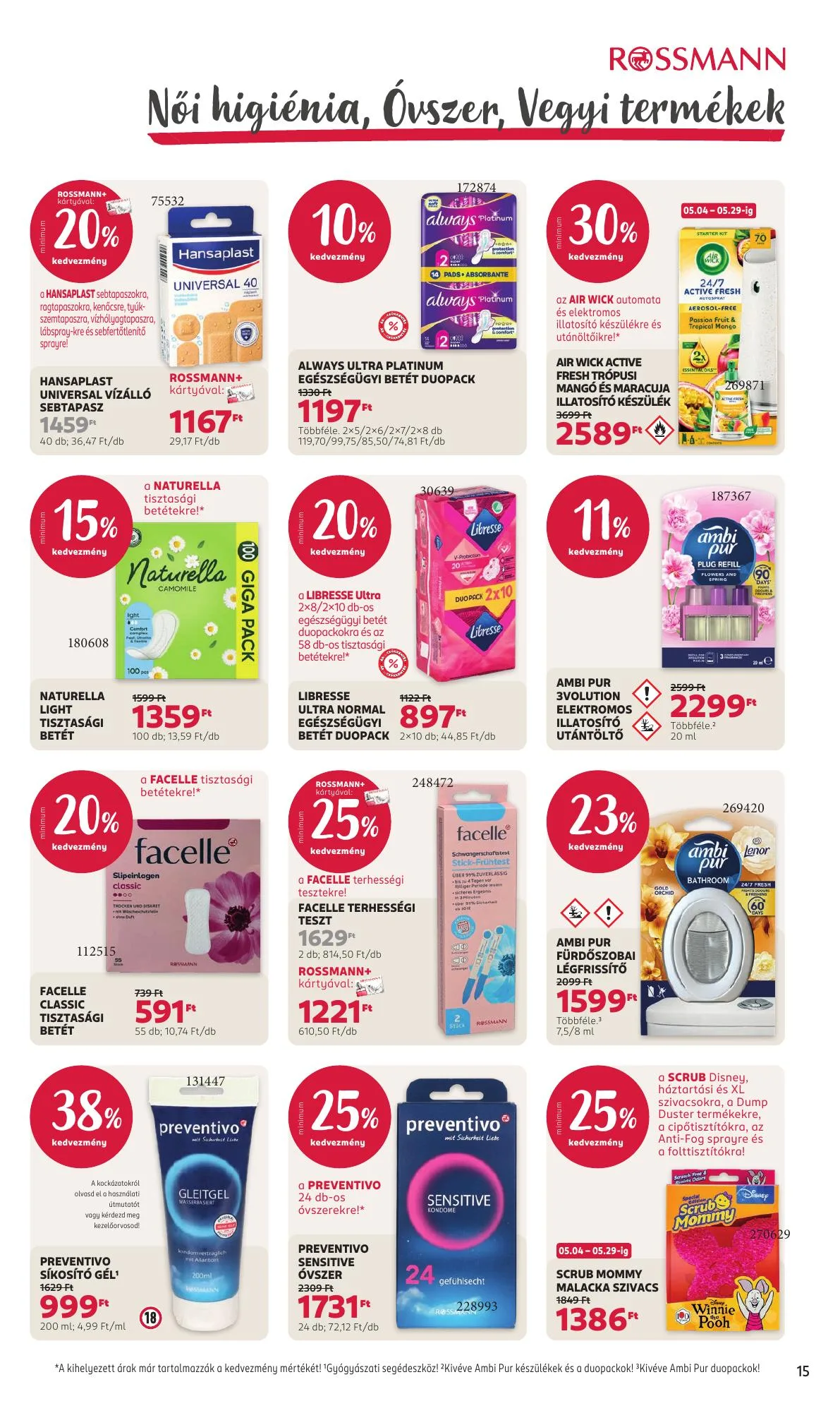 Rossmann akciós újság 05.18–05.29 – 17. oldal