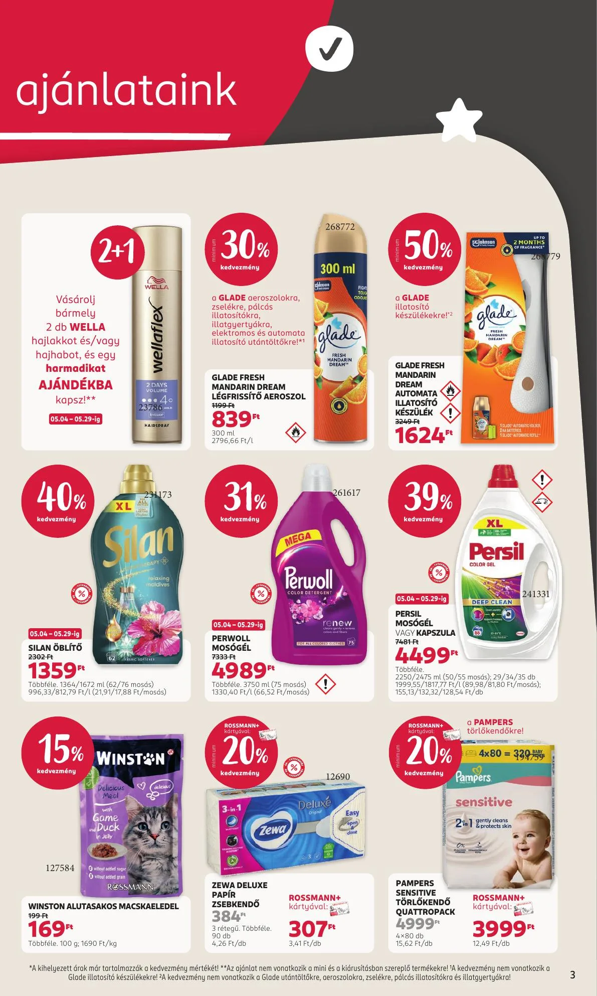 Rossmann akciós újság 05.18–05.29 – 3. oldal