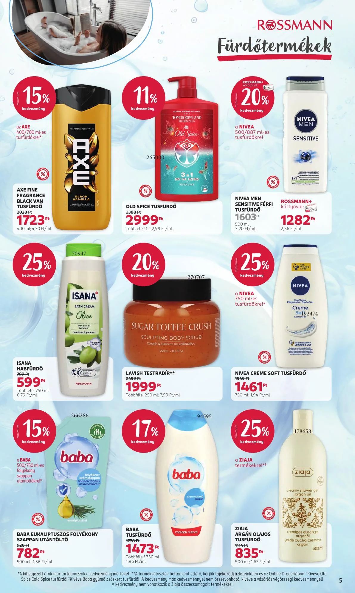 Rossmann akciós újság 05.18–05.29 – 5. oldal