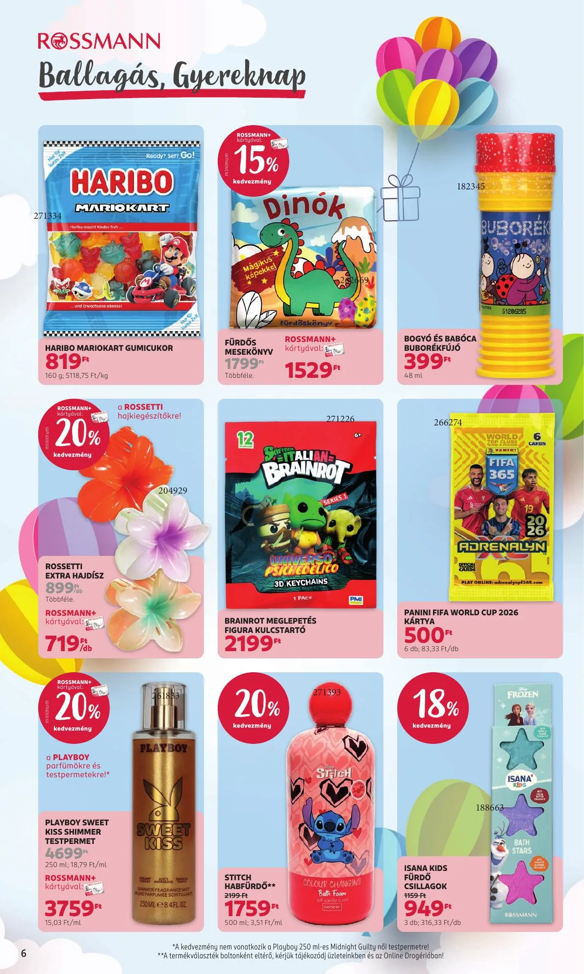 Rossmann akciós újság 05.18–05.29 – 6. oldal