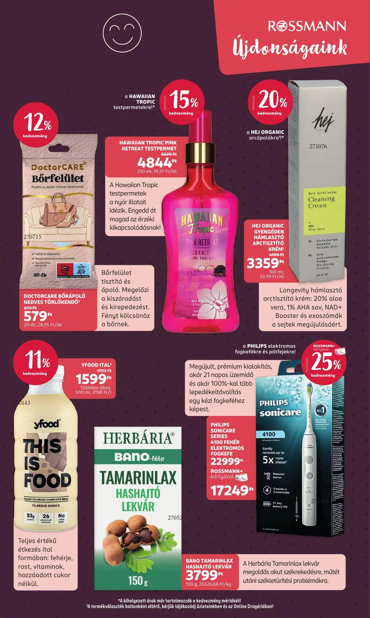 Rossmann akciós újság 05.18–05.29 – 7. oldal