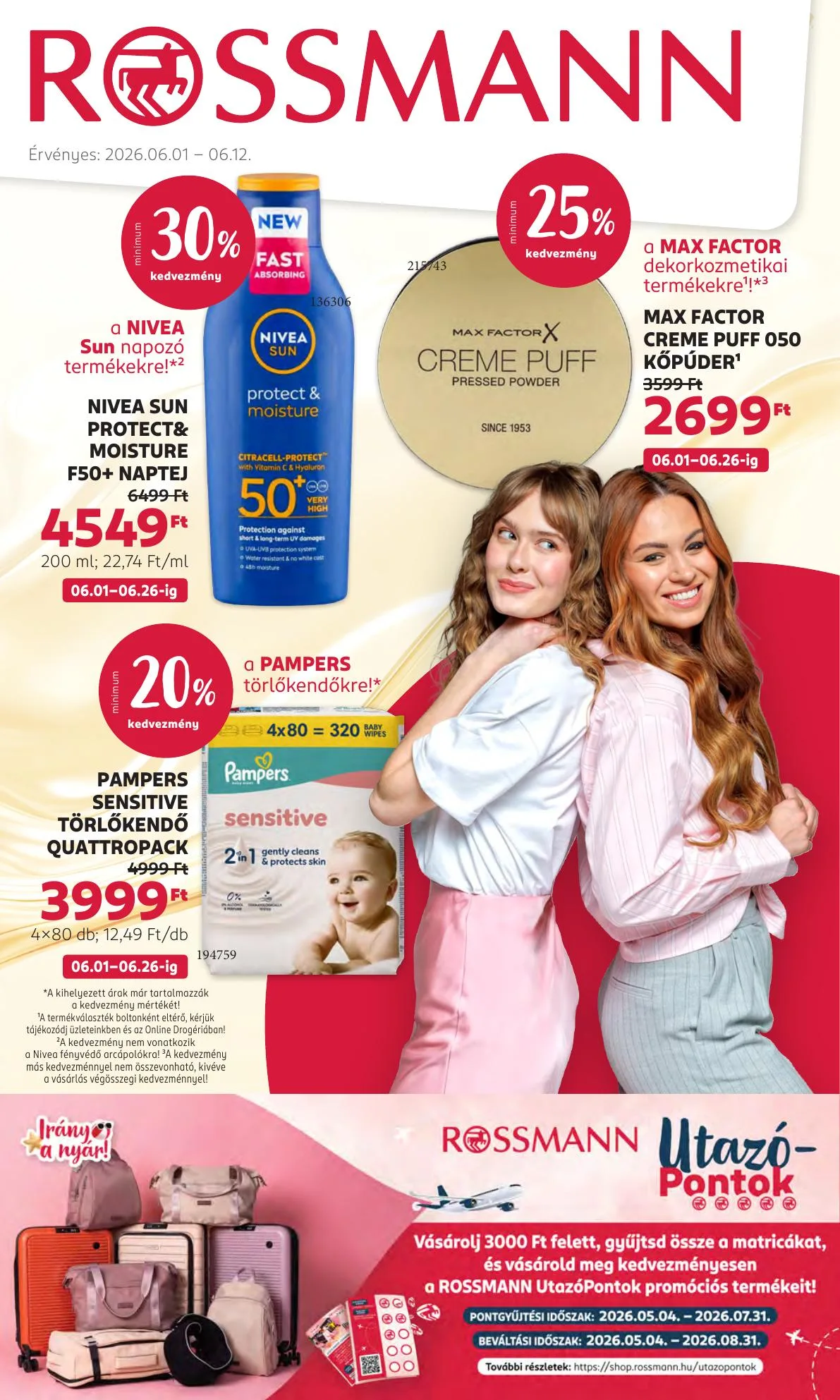 Rossmann akciós újság 06.01–06.12