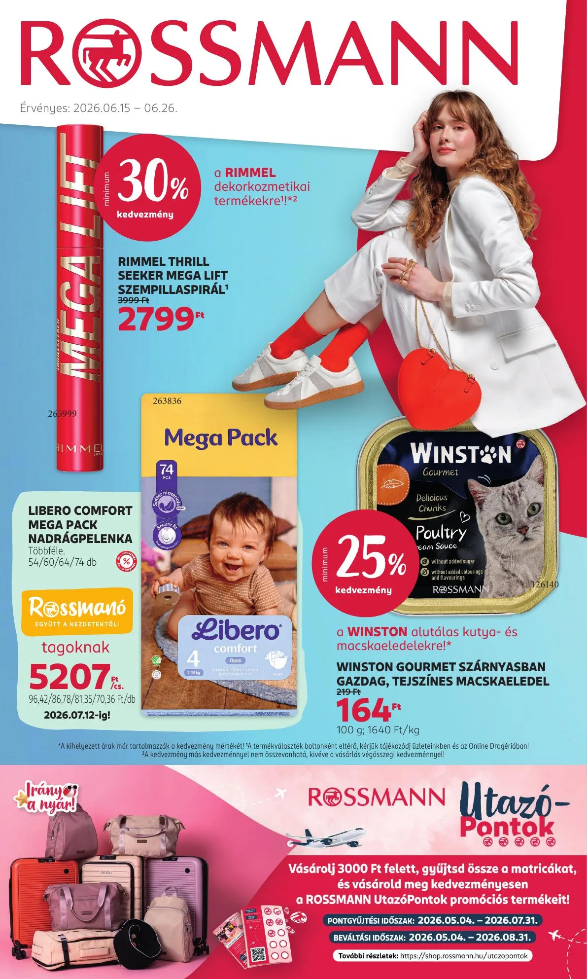 Rossmann akciós újság 06.15–06.26