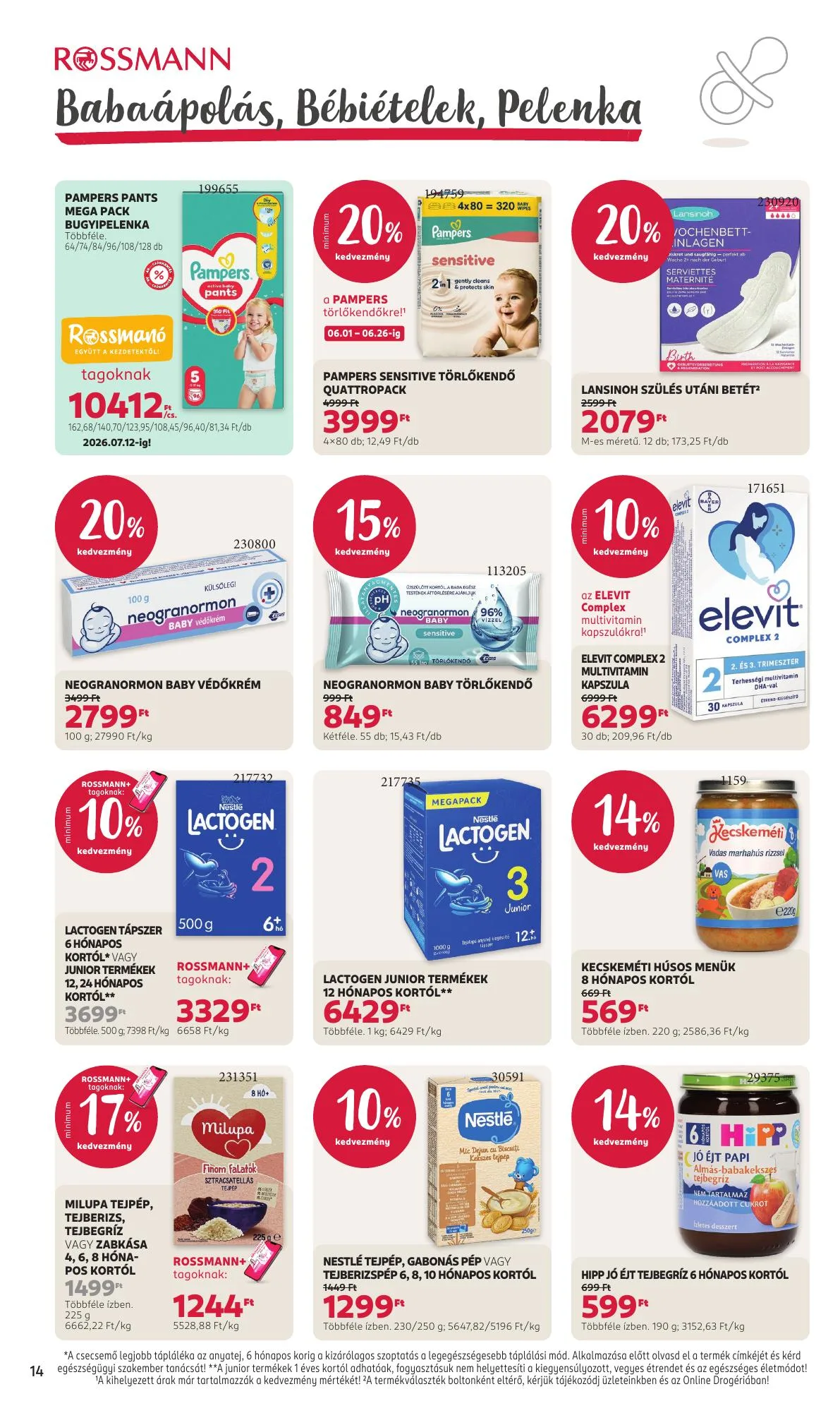 Rossmann akciós újság 06.15–06.26 – 16. oldal