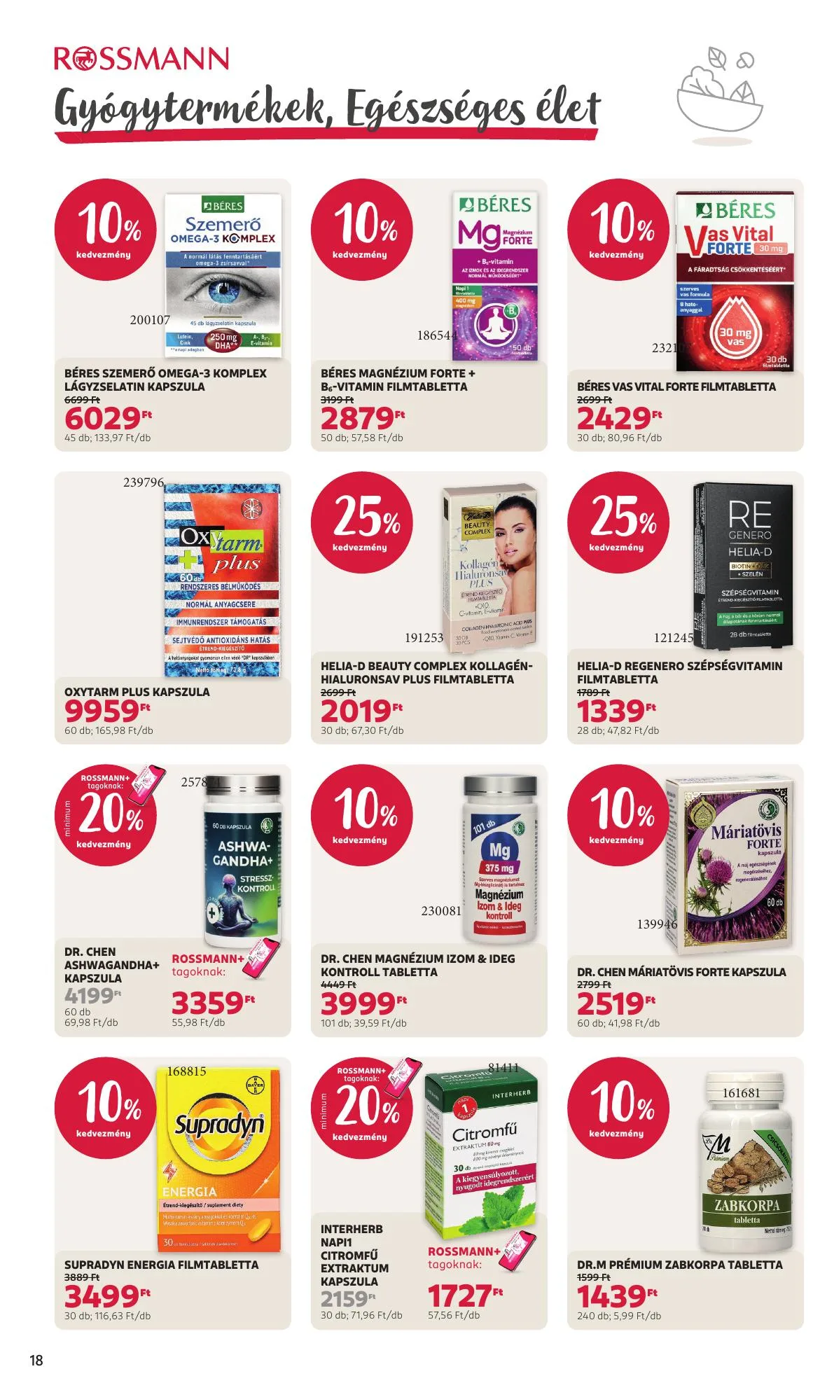 Rossmann akciós újság 06.15–06.26 – 20. oldal