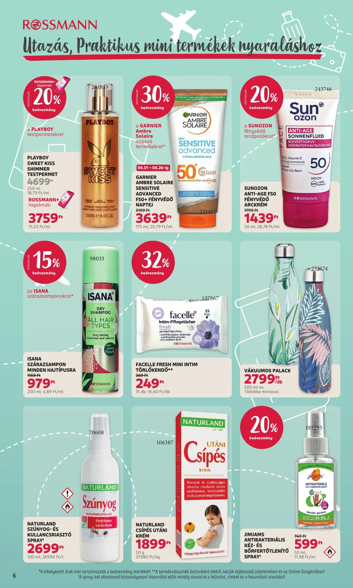 Rossmann akciós újság 06.15–06.26 – 6. oldal
